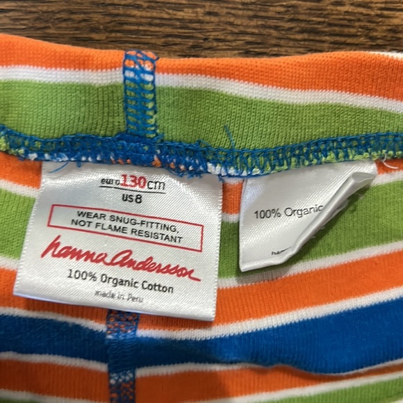 Hanna Andersson Stripe Pajama Pants - Picture 2 of 4